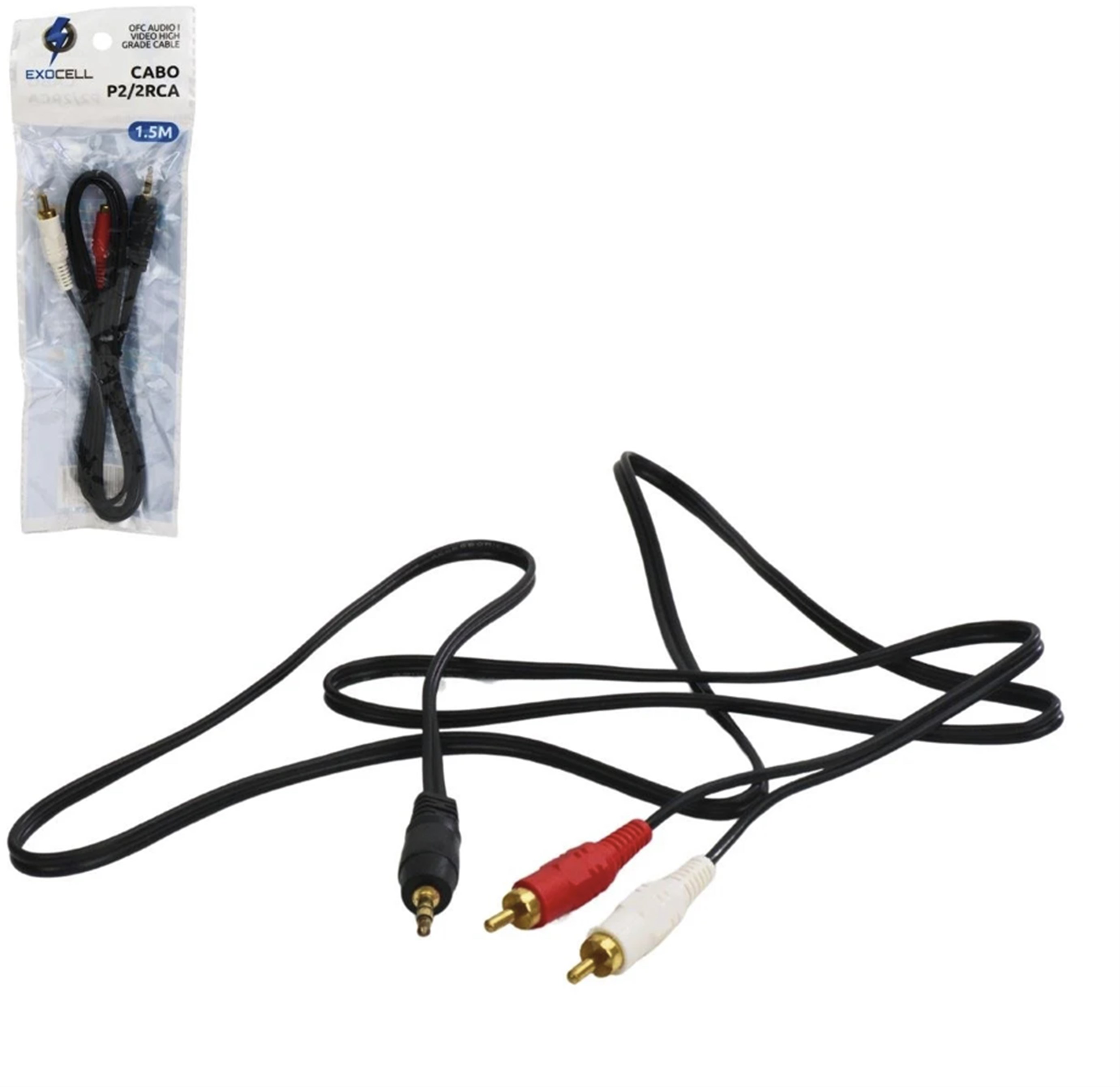 CABO P2 X 2 RCA 1,5M