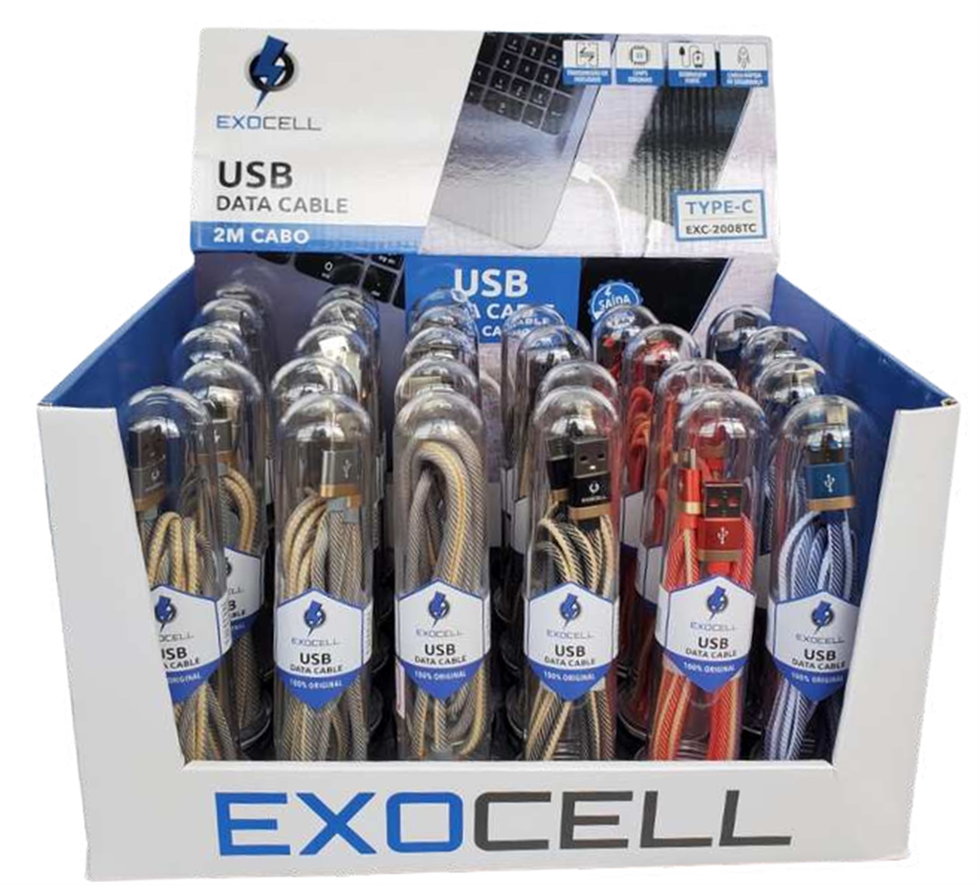 CABO TIPO-C 2M REFORÇADO