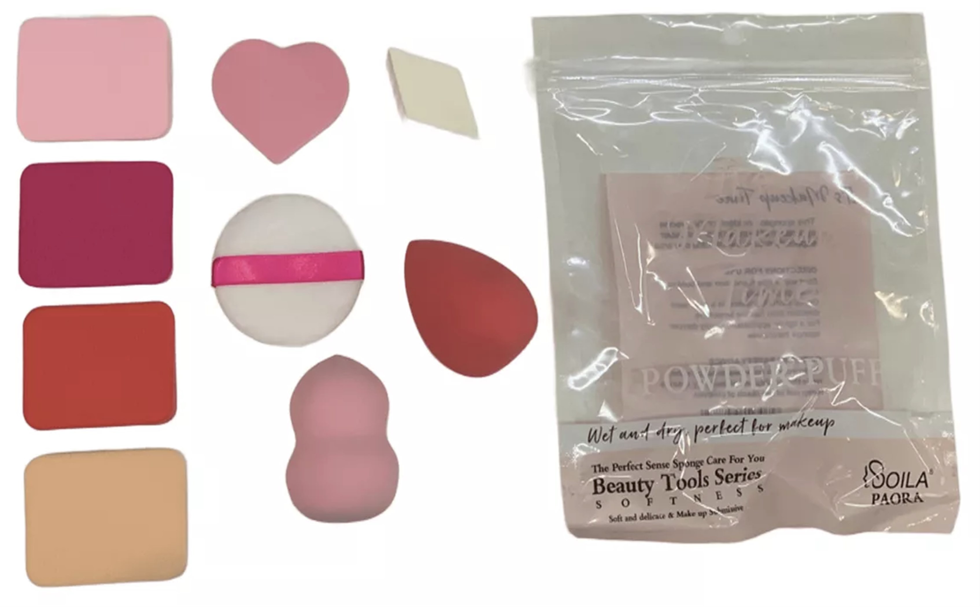 KIT ESPONJAS MAKEUP TIME