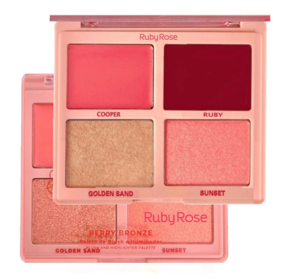 PALETA BLUSH RUBY ROSE